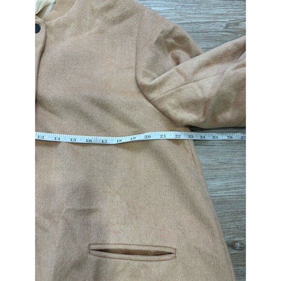 DRA Anthropologie Coat Womens Size Medium Cameron Trench Coat Wool Blend - Picture 7 of 8